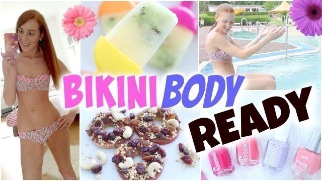 'OHNE DIÄT BIKINI BODY READY! DIY GESUNDE SÜßIGKEITEN, PERFEKTER BIKINI, TRICKS | LaurenCocoXO'