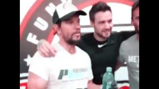 'Liam Payne workout with Mark Wahlberg!!'