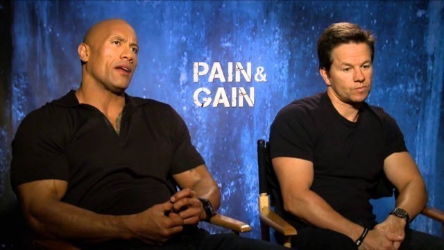 'Pain & Gain - Mark Wahlberg & Dwayne Johnsen über Ernährung für Fitness (Interview)'