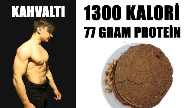 'KAHVALTIM 77g PROTEİN 1300 Kcal / BULK / KİLO AL !'