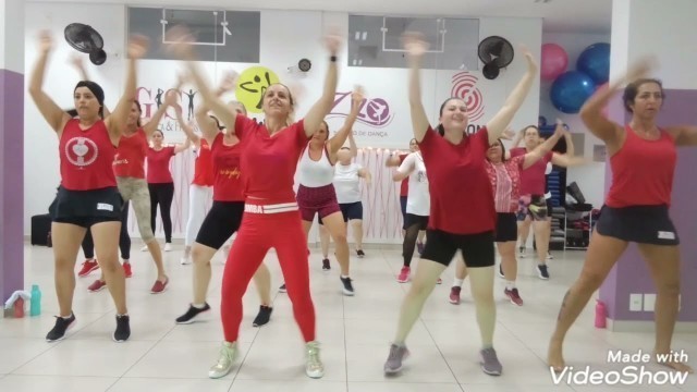 'Aula Zumba Natal- Funk Natalino - Coreografia: Gisa Dança e Fitness'