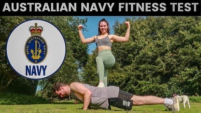 'Are Tim and I navy fit enough? | Australian Navy Fitness Test'