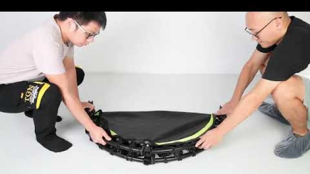 'Happy Jump 40\" Fitness Trampoline Installation video 2'