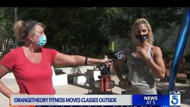 'KTLA 9 19 20 Orange Theory Fitness   Outside 5pm'