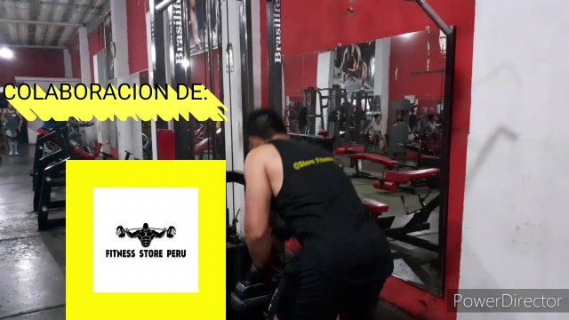 'RUTINA EXPLOSIVA DE ESPALDA. COLABORACION FITNESS STORE PERU EIRL.'