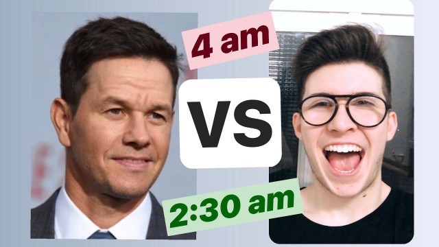 'HAGO la RUTINA diaria de MARK WAHLBERG - 4am WORKOUT ~ 2:30 AM Waking Up ( UN DÍA ENTERO) 