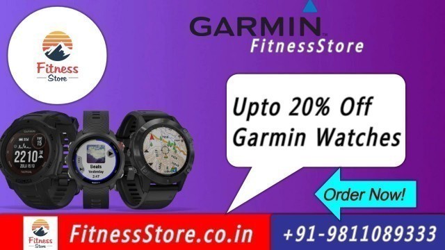 'Garmin Watches SAVE UPTO 20% | FitnessStore.co.in. #Shorts'