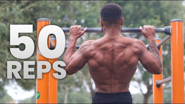 'The 50 Rep Pullup Workout | Increase Pullup Endurance'