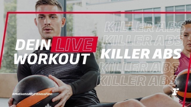 'Fitness First Live Workout - Killer Abs mit  Sherry'