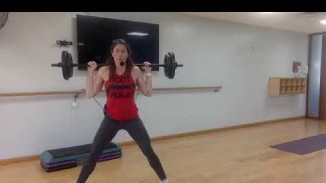 'Body Pump with Christina  -- Y @ HOME Live Virtual Fitness Class 05/12/2020'