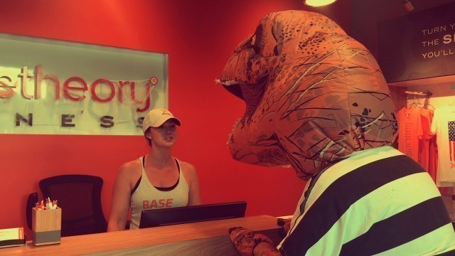 'Jail Break 5k: #PaulTheTRex in Orange Theory Fitness'