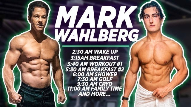 'I TRIED LIVING LIKE MARK WAHLBERG FOR 24 HOURS CHALLENGE'