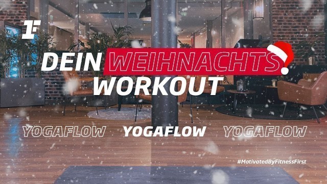 'Fitness First Neujahrs Workout - Yoga Flow mit Sandra'