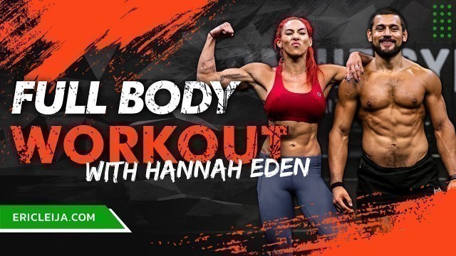 'Full-Body Pump at Onnit Gym with Hannah Eden'