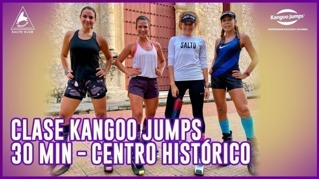 'Clase Kangoo Jumps 30 minu nivel Medio - Con Eliana Solano - Salto Club'