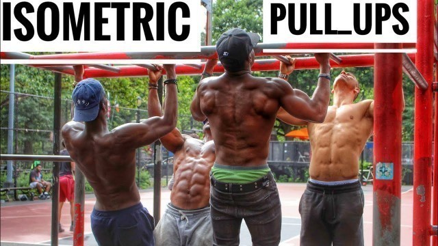 'Pull up Workout for Mass | Isometric Workout Routine'