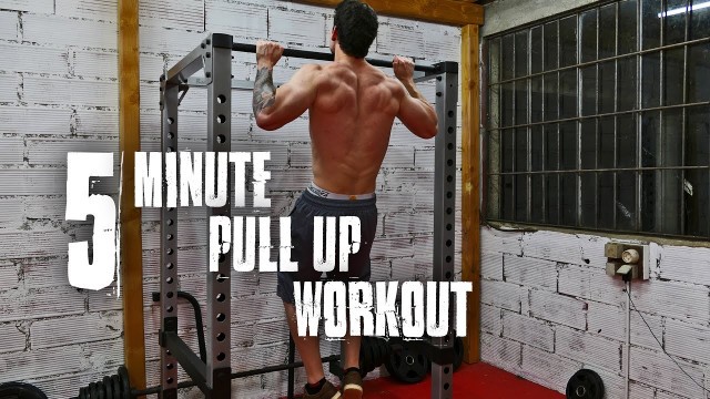 '5 Minute Pull Up Calisthenics Workout | Follow Along'